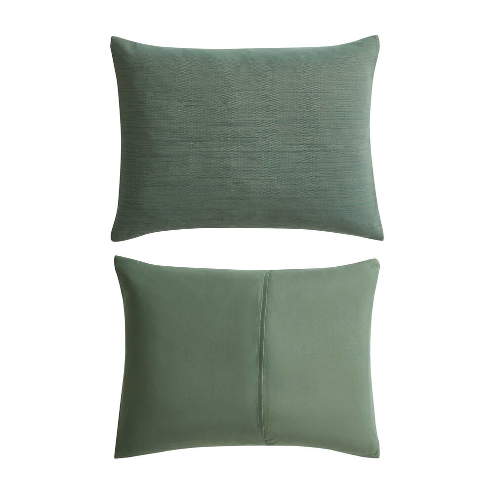 Herringbone Chenille Green King Comforter Set,Light Olive,large