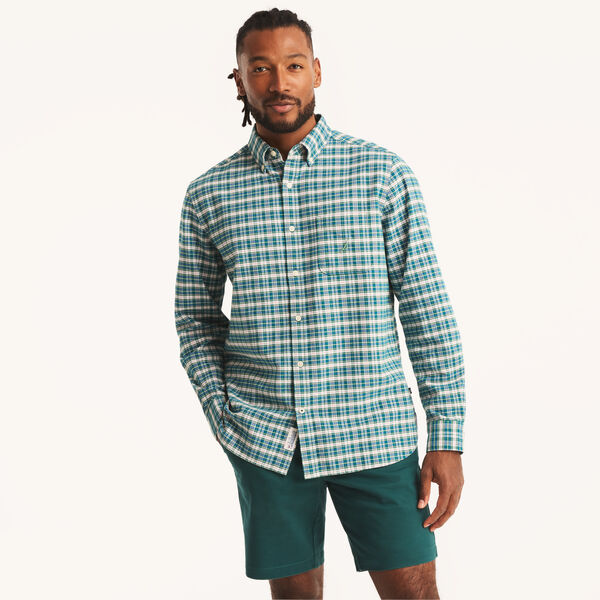 Plaid Oxford Shirt