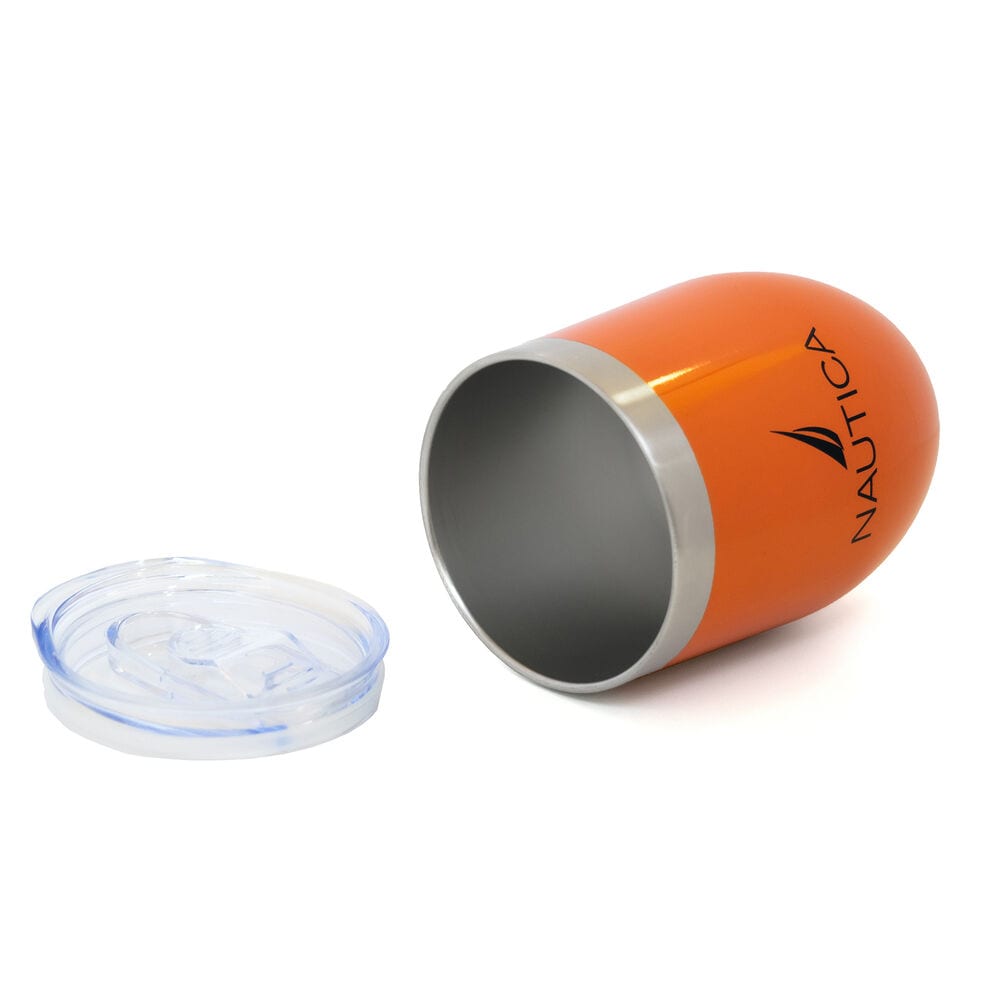 LOGO DOUBLE-WALLED STAINLESS STEEL SHORT TUMBLER,Multi,large