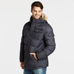 BIG & TALL PARKA WITH REMOVABLE HOOD,Pure Deep Bay Wash,large