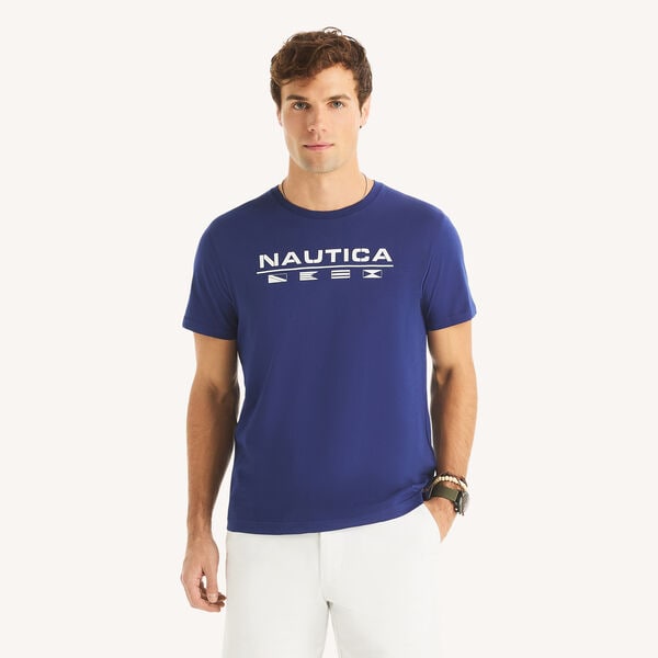 Logo Flag Graphic T-Shirt
