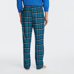 PLAID FLEECE SLEEP PANT,Shaded Spruce,large