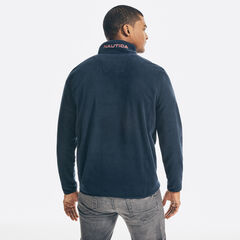 NAUTEX PERFORMANCE QUARTER-ZIP PULLOVER,Navy,large