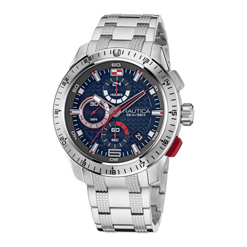 NST 101 STAINLESS STEEL WATCH,Multi,large