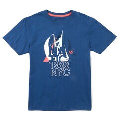 Little Boys' Short Sleeve Heritage Logo T-Shirt (4-7),Pure Deep Bay Wash,large