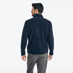 NAUTEX COLORBLOCK FULL-ZIP FLEECE,Navy,large