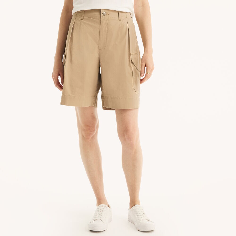 8" Bermuda Cargo Short,Burlap Heather,large