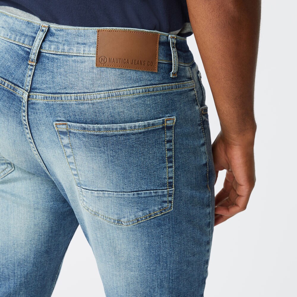 NAUTICA JEANS CO. RELAXED FIT DENIM,Blue Heather,large
