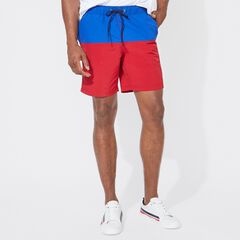 8" TWO-TONE QUICK-DRY SWIM,Nautica Red,large