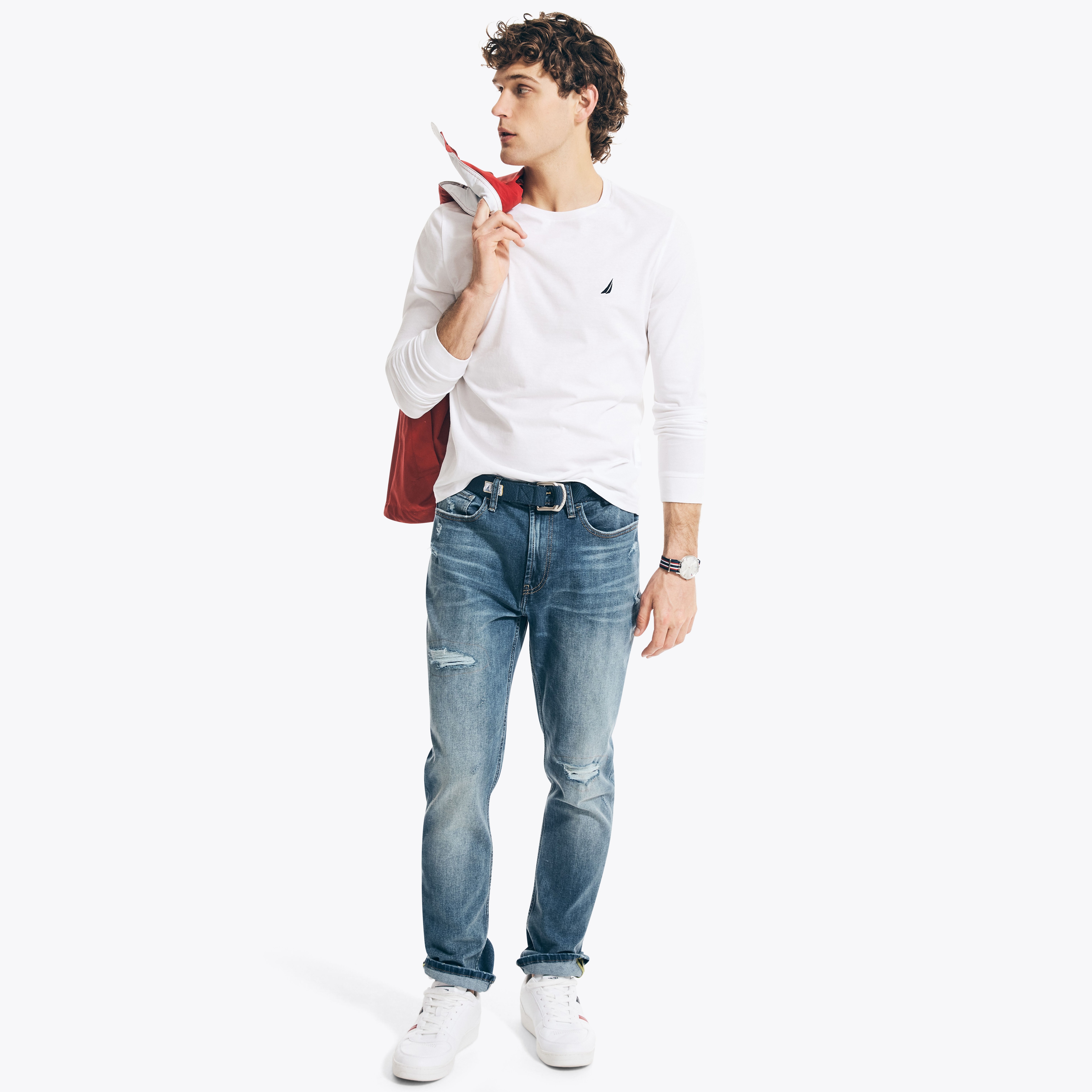 Men's Long Sleeve Tee Shirts | Nautica