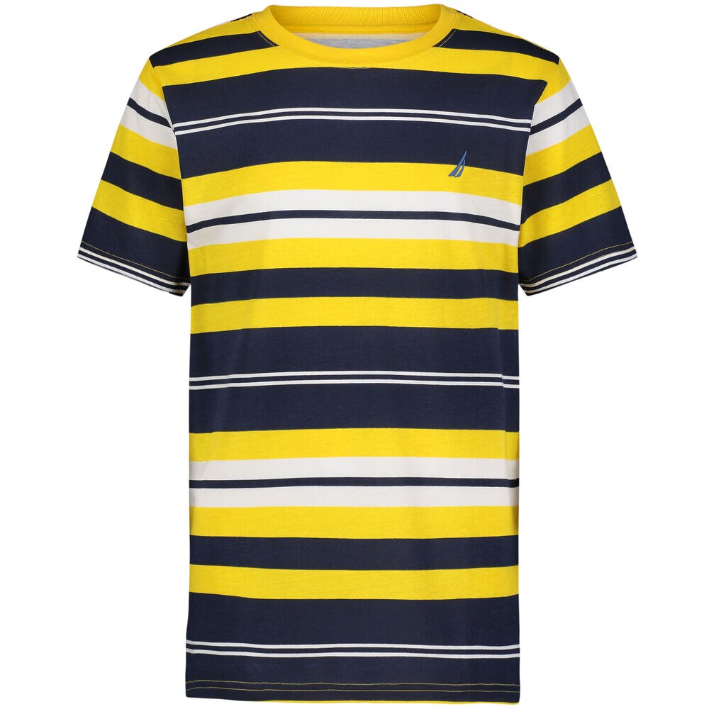 Boys' Stripe T-Shirt (8-20),Sunny Isle,large