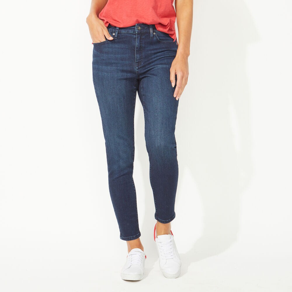 NAUTICA JEANS CO. HIGH-RISE SKINNY DENIM,Workshirt Blue,large