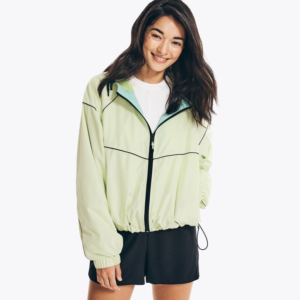 NAVTECH PACKABLE WINDBREAKER JACKET,Freshlime,large