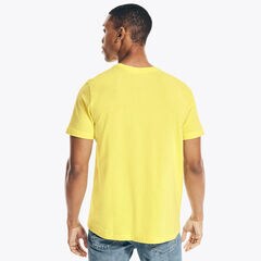 1983 BRAND ICON LOGO GRAPHIC SLEEP T-SHIRT,Cabana Yellow,large
