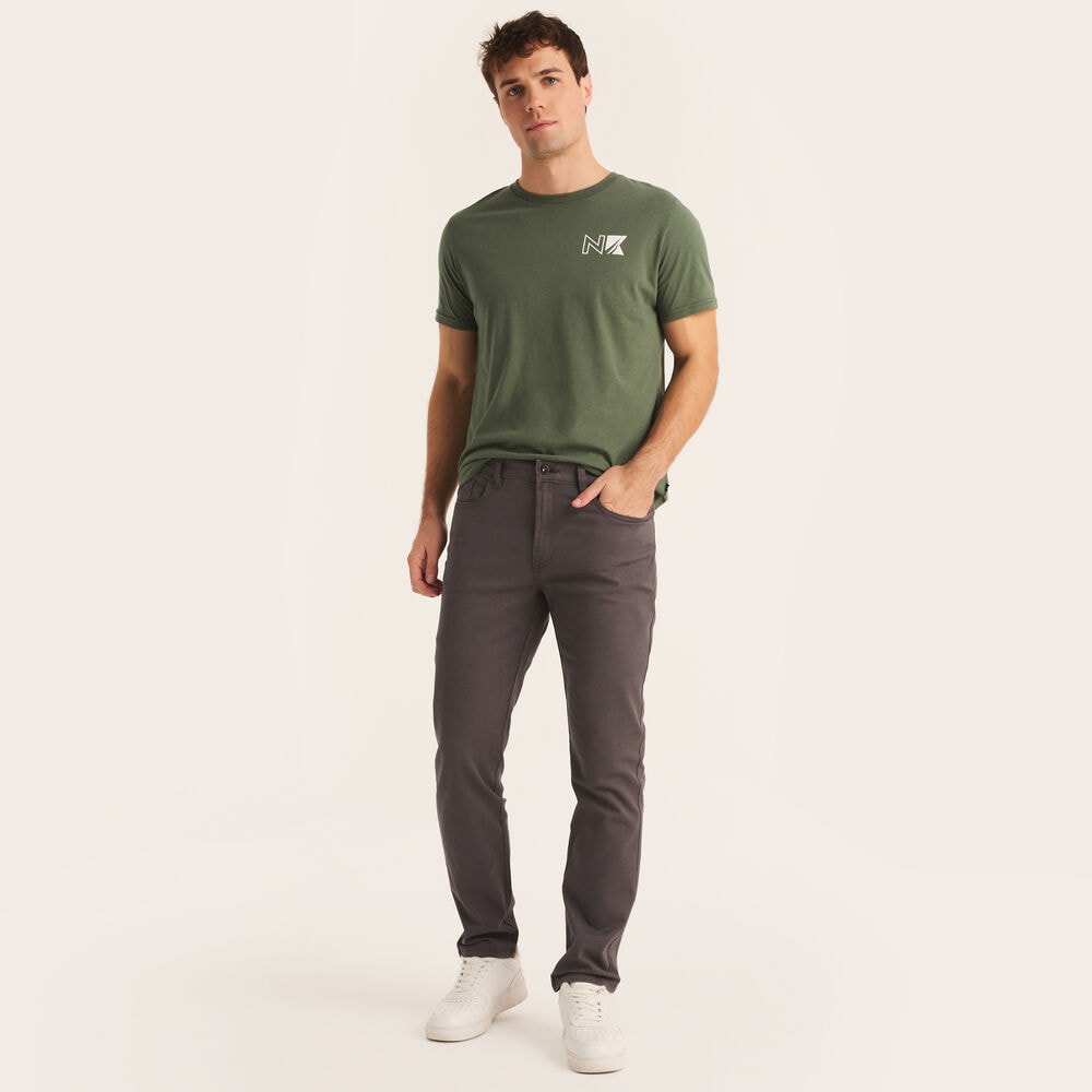 Slim Fit Stretch Pant,Grey Carbon,large