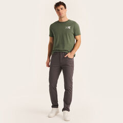 Slim Fit Stretch Pant,Grey Carbon,large