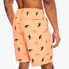 8" PARROT PRINT SWIM,Orange,large