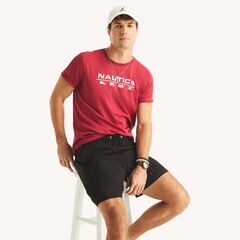 Logo Flag Graphic T-Shirt,Melonberry,large
