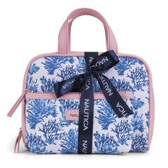 Cape Coral Toiletry Weekender 2-Piece Set,Coral Cape,large