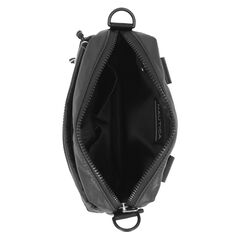 LOGO NYLON PUFFER BAG,Black,large
