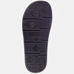 LOGO EMBOSSED SLIDE SANDAL,Ice Blue,large