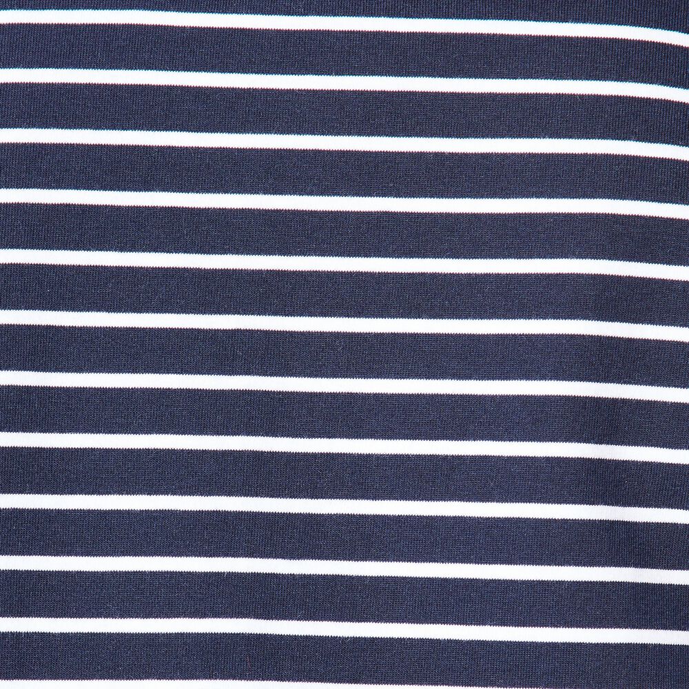 STRIPED HARBOR SHIRT,Navy,large