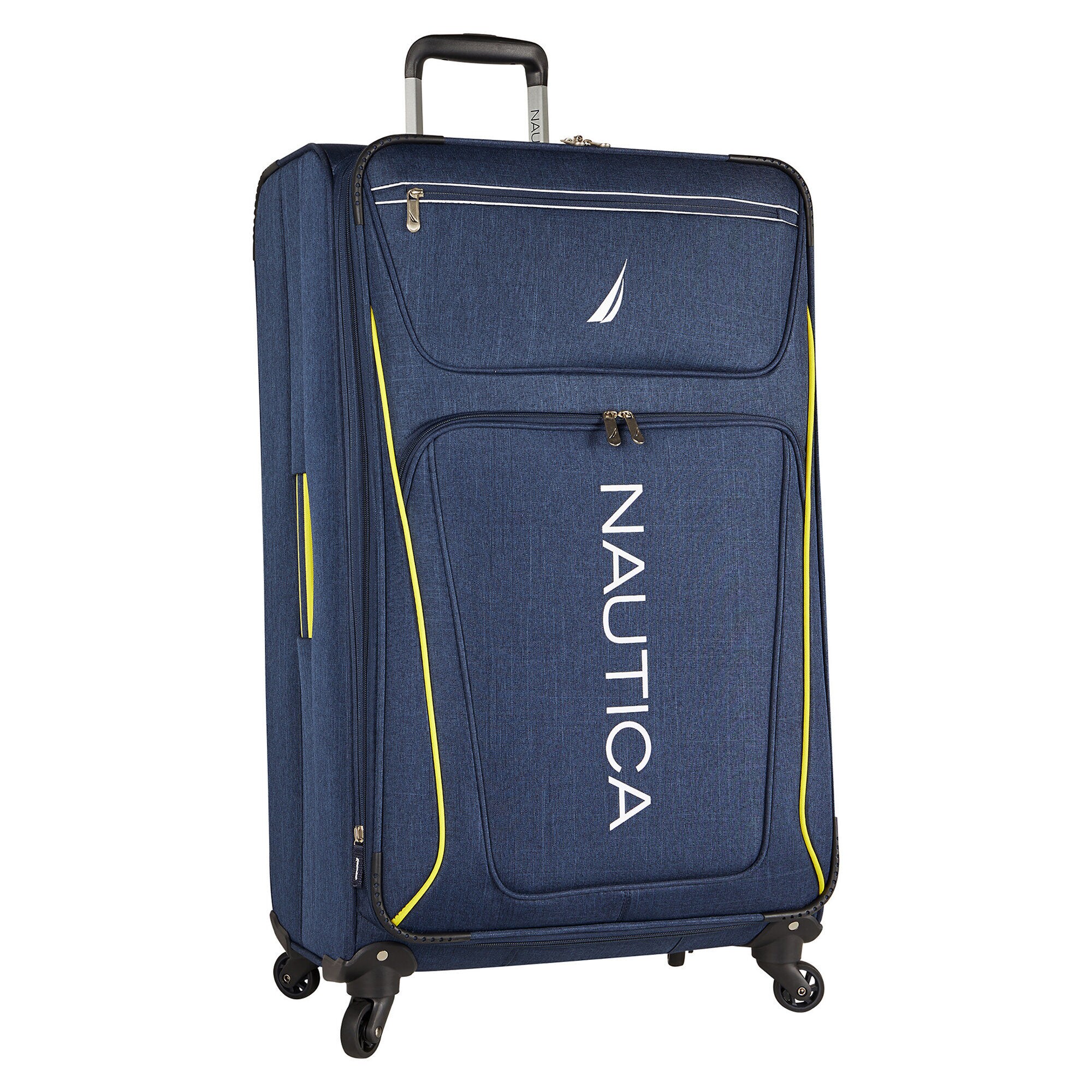 Expeditor 21" Expandable Spinner Luggage,Navy,large