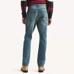 Vintage Straight Stretch Denim,REYNOLDS BAY WASH,large