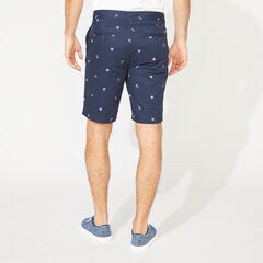 9.5" SLIM FIT ANCHOR AND WHEEL PRINTED SHORTS,True Navy,large