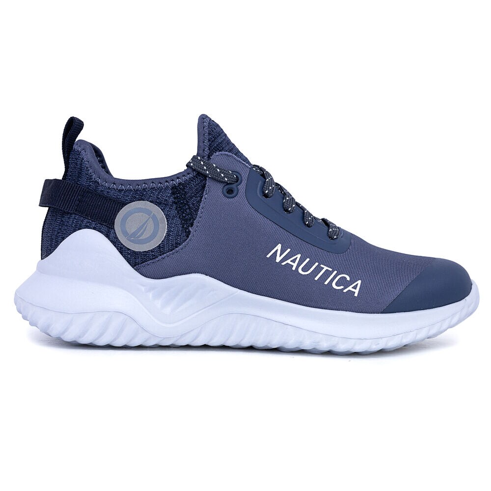 Mesh Lace-Up Sneaker,Ice Blue,large