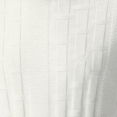 TEXTURED COTTON-BLEND TURTLENECK,Marshmallow,large