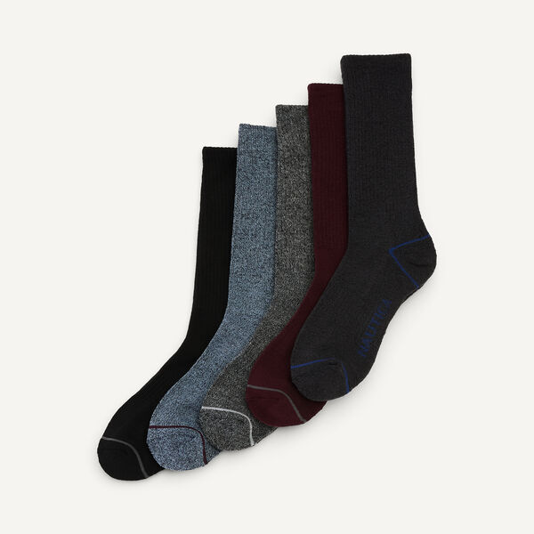 Crew Socks, 5-Pack