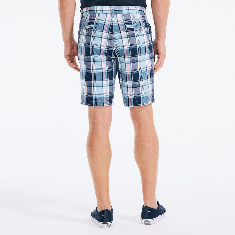 8.5" PLAID SHORT,Alaskan Blue,large