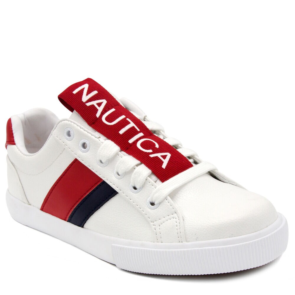 LACE-UP SNEAKER,Antique White Wash,large
