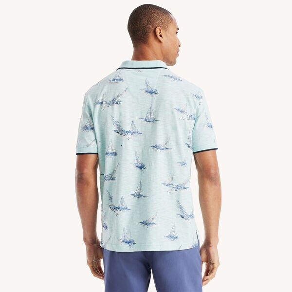 Classic Fit Printed Polo