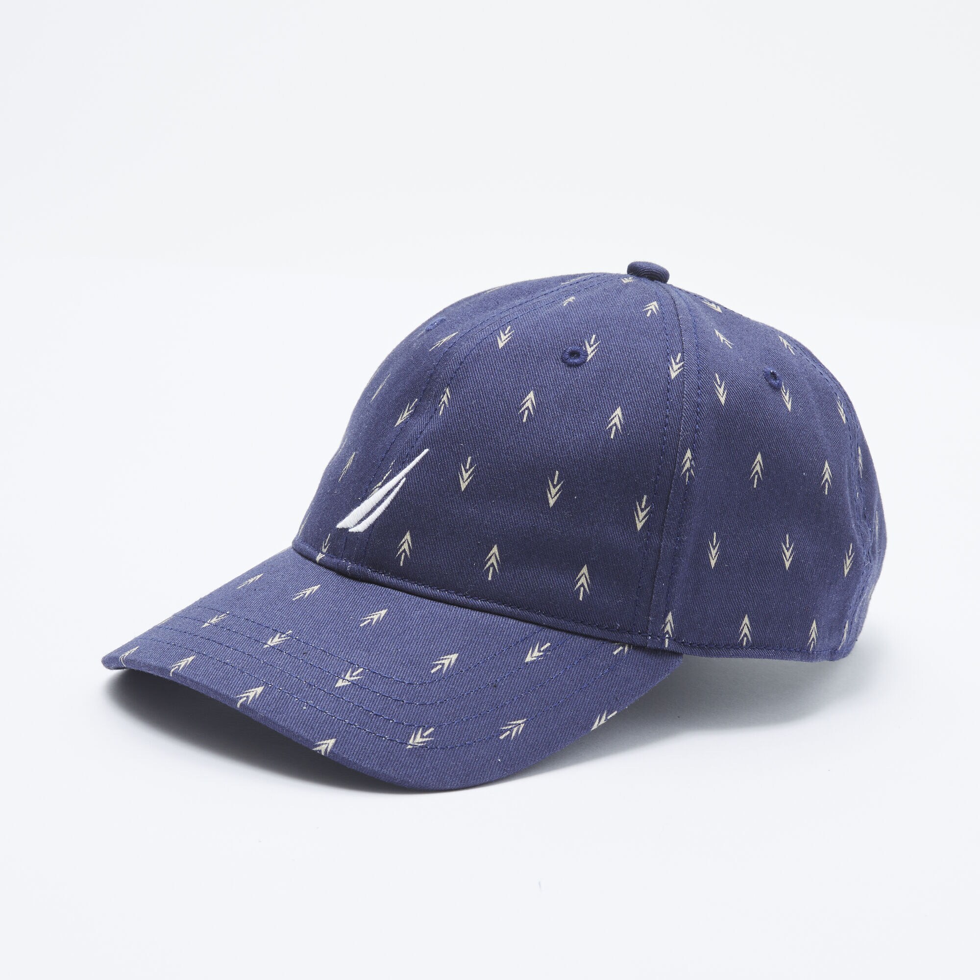 BRAND ICON PRINTED CAP,Navy,large