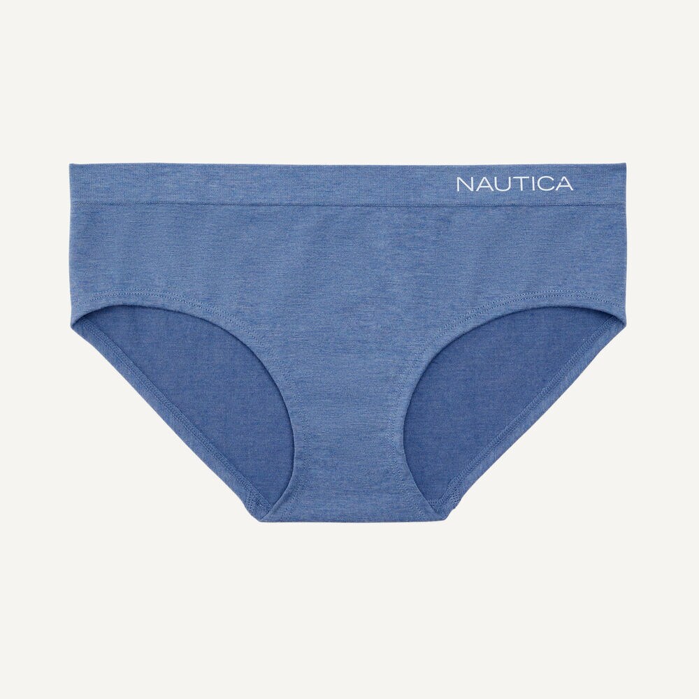 Seamless Heather Hipster Brief, 5-Pack,Grey Heather,large