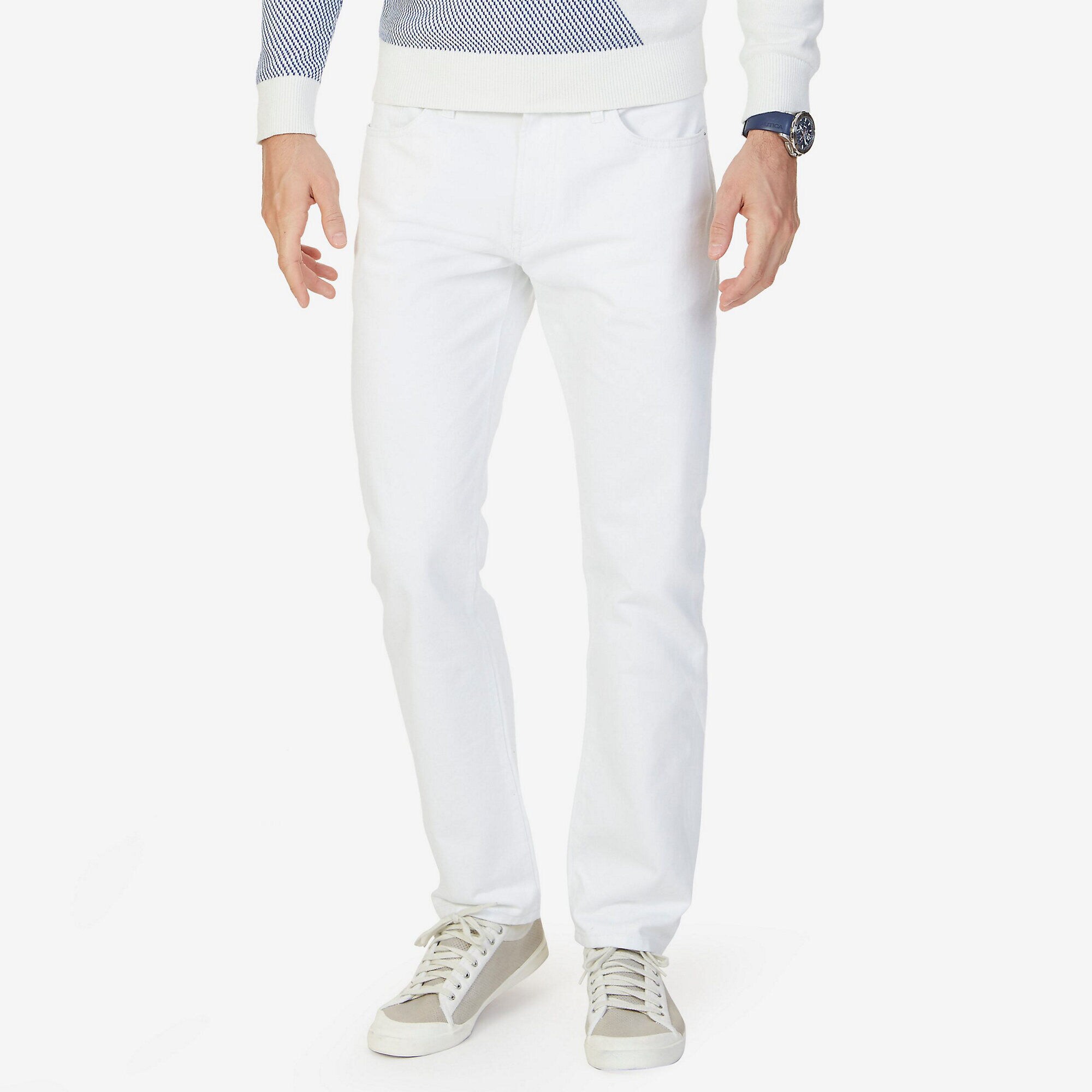 Athletic Fit Frost White Wash Jeans,Frost White Wash,large