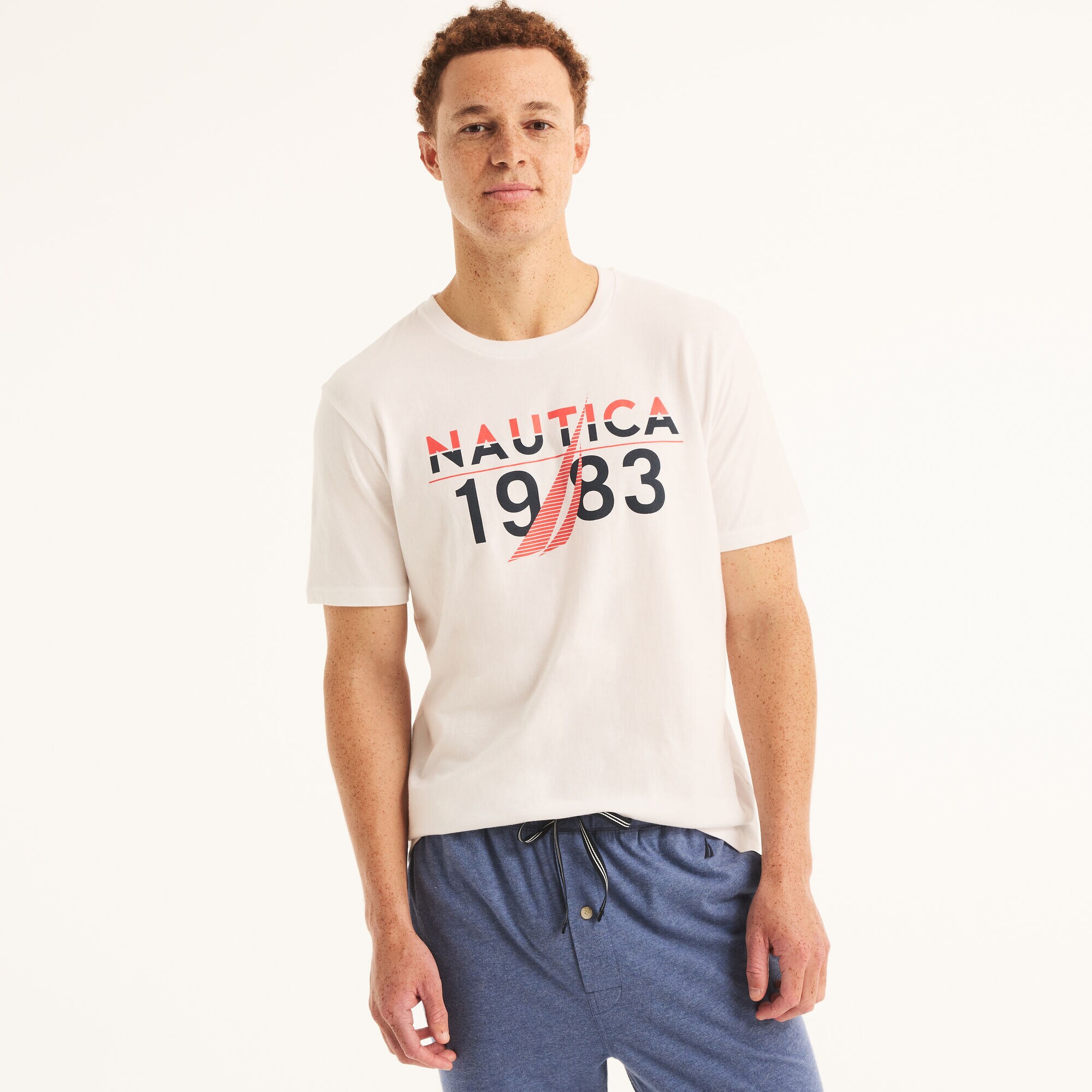 Since 1983 Sleep T-Shirt,Bright White,large