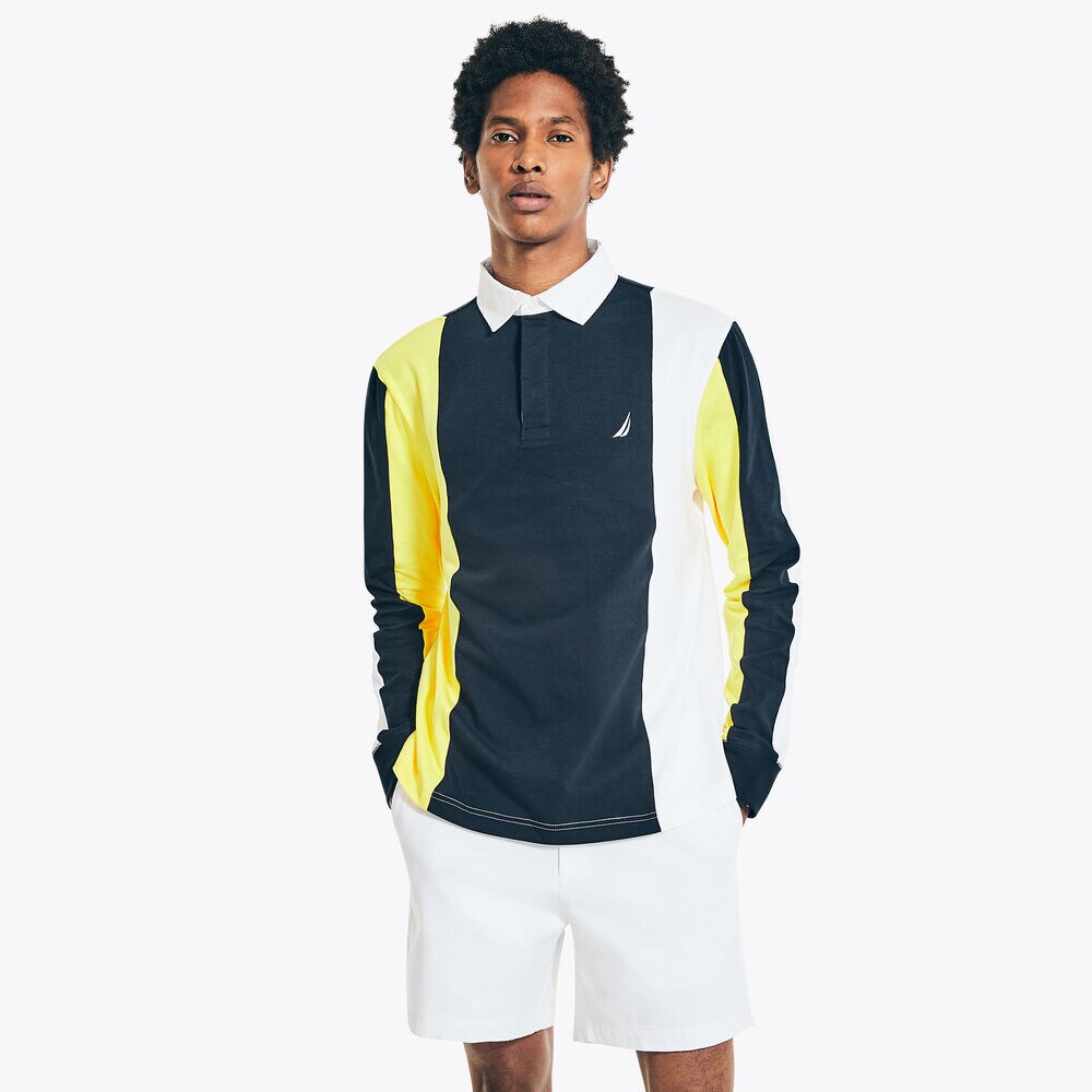 RUGBY POLO SHIRT,Bright White,large
