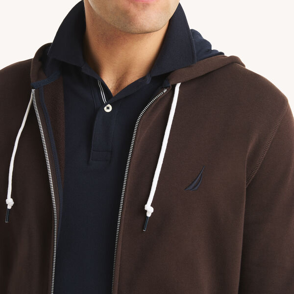 Full-Zip Fleece Hoodie