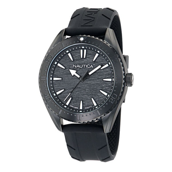 NCT Windward 3-Hand Watch With Silicone Strap