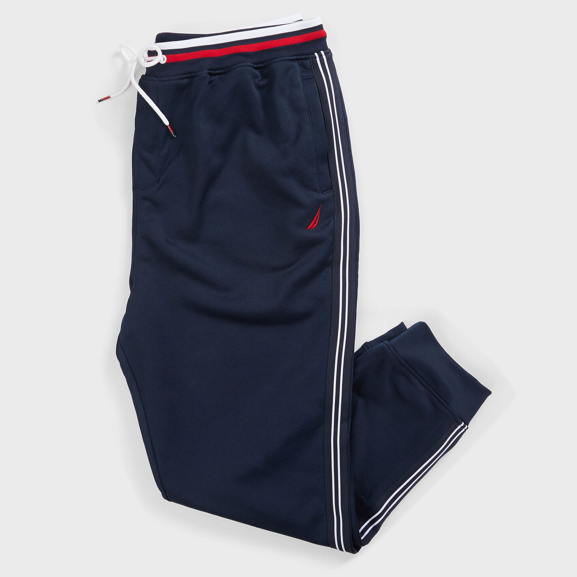 BIG & TALL LOGO TAPE JOGGER,Navy,large
