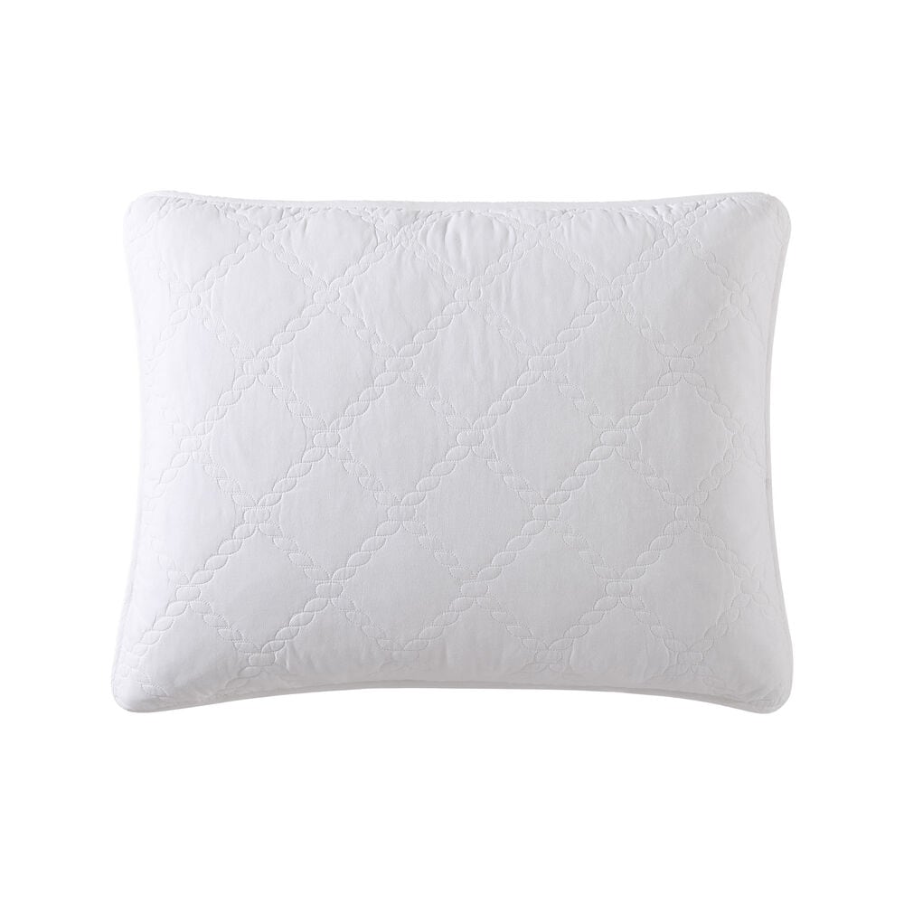 Brigg White Twin Quilt And Sham Set,Antique White Wash,large