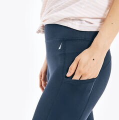 NAVTECH HIGH-WAISTED LEGGING,Stellar Blue Heather,large