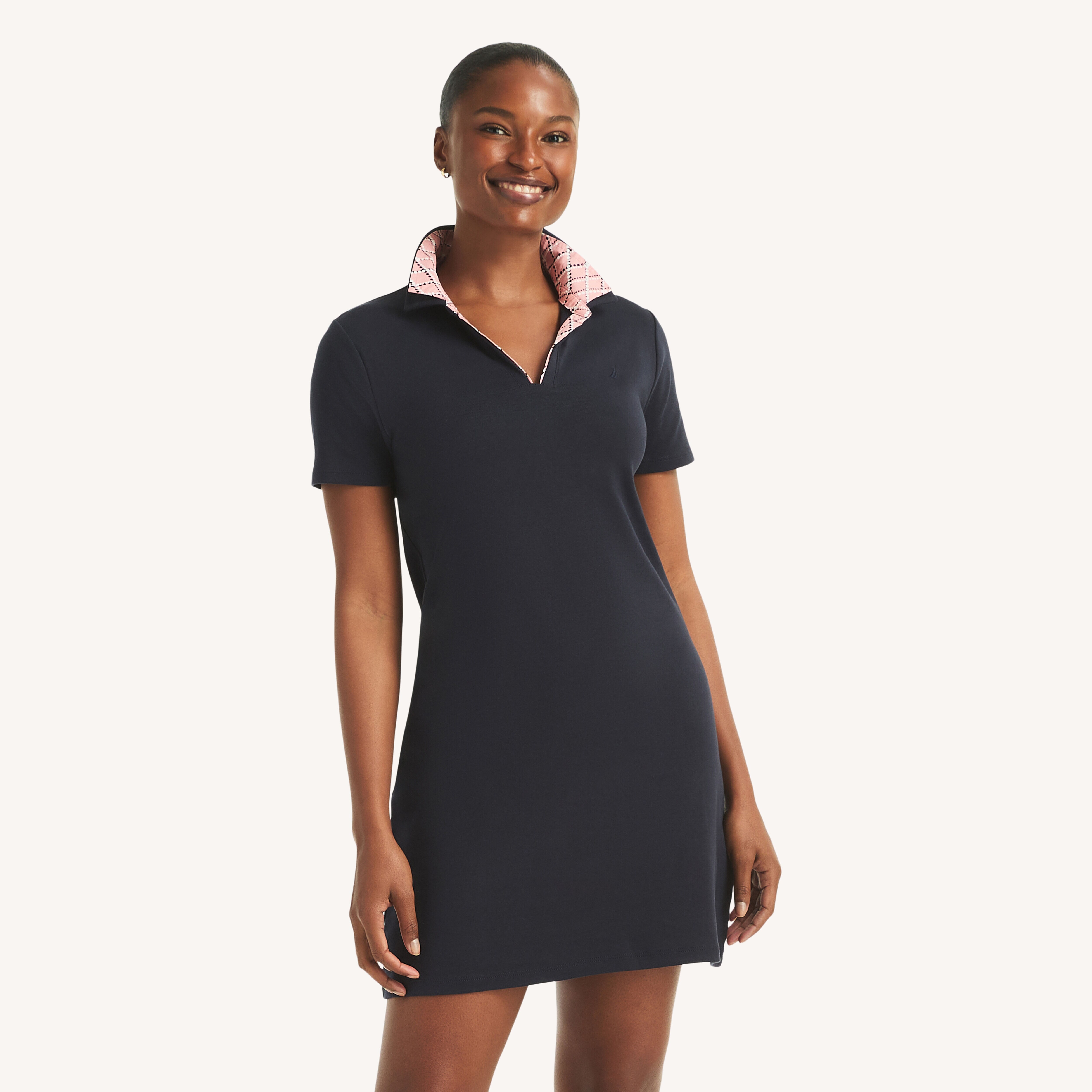 Collared Short-Sleeve Dress | Nautica