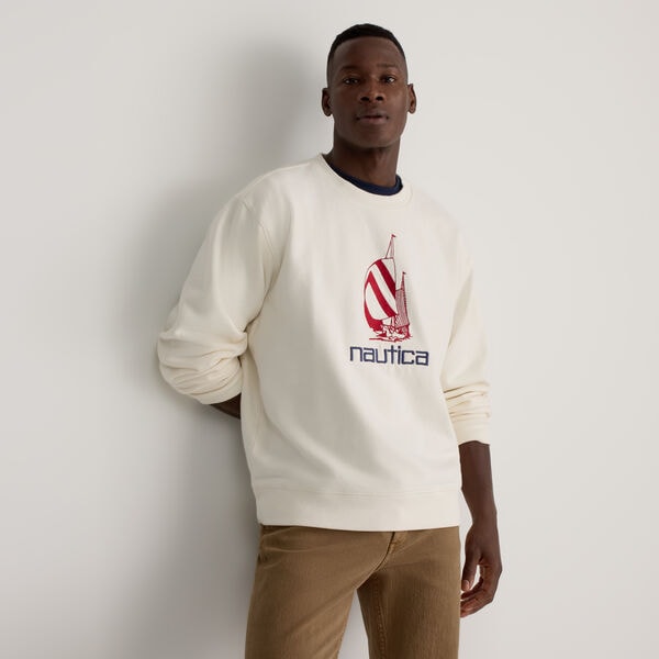 Fleece Graphic Crewneck