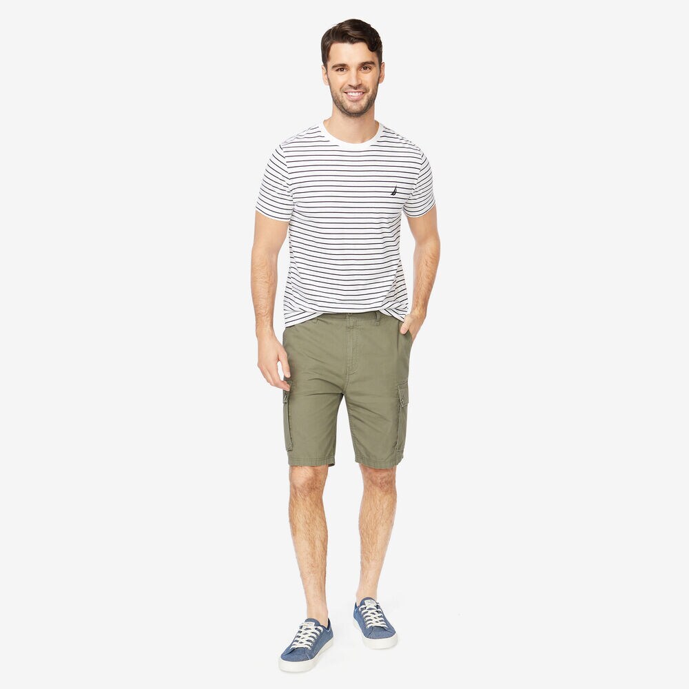 9.5" RIPSTOP CARGO SHORT,Hillside Olive,large