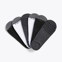 COMFORT CUFF SOCKS, 6-PACK,Black,large