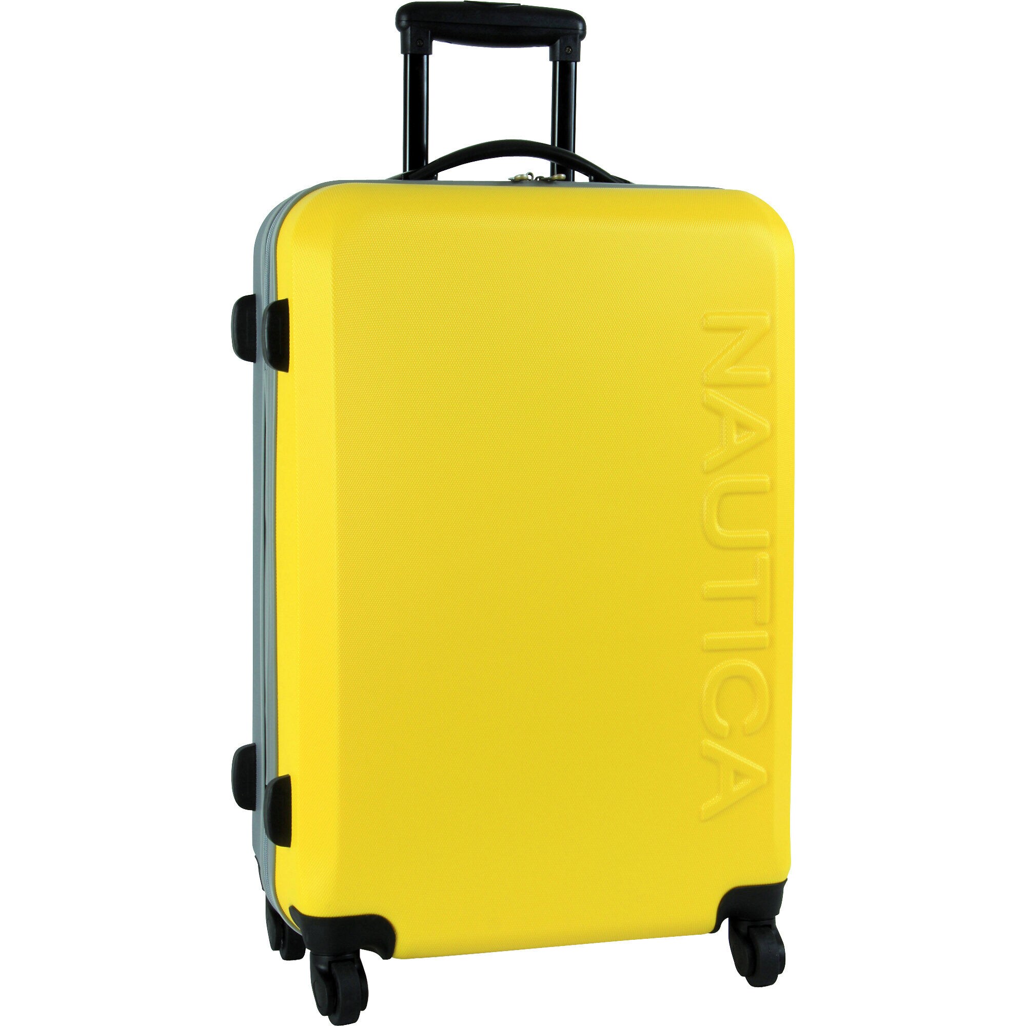 Ahoy Hardside 25" Rolling Luggage,Nautica Yellow,large
